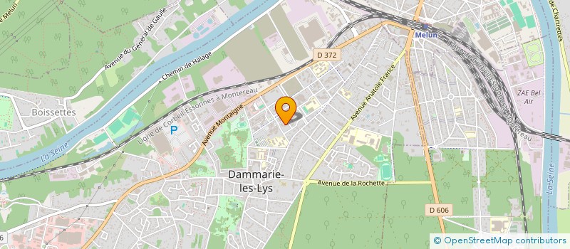 localisation de l'entreprise MAZAC EXPRESS à DAMMARIE-LES-LYS
