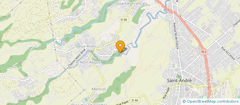 localisation de l'entreprise MAZAGRAN J-BERNARD-MAILLOT J-CLAUDE  SAINTE-SUZANNE