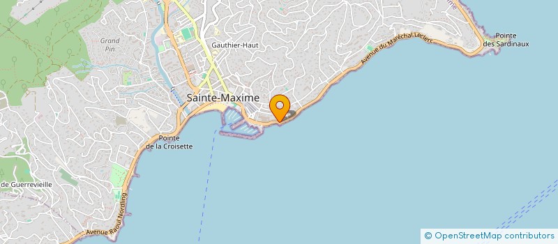localisation de l'entreprise MAZAK à SAINTE-MAXIME