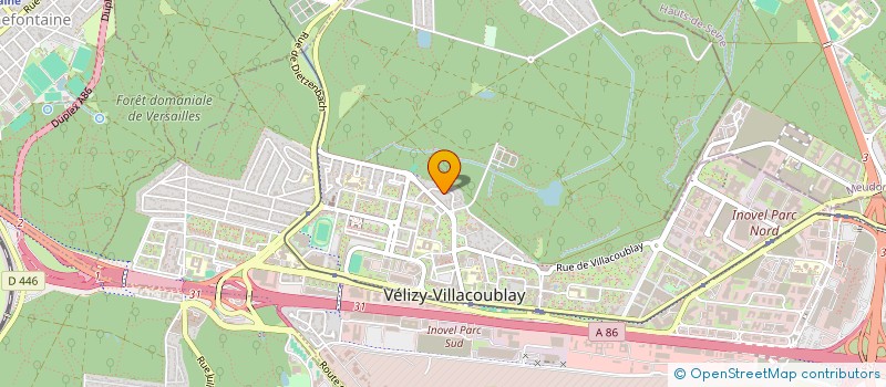 localisation de l'entreprise MAZAL à VELIZY-VILLACOUBLAY
