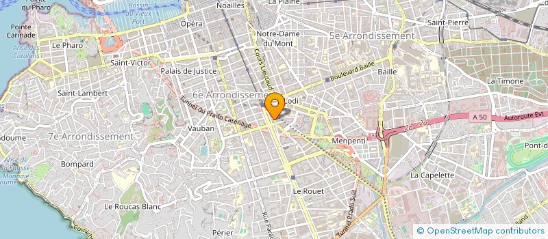localisation de l'entreprise MAZAL à MARSEILLE