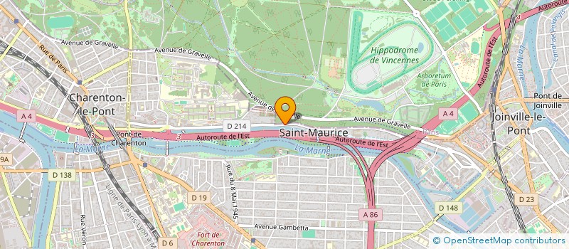 localisation de l'entreprise MAZAL à SAINT-MAURICE