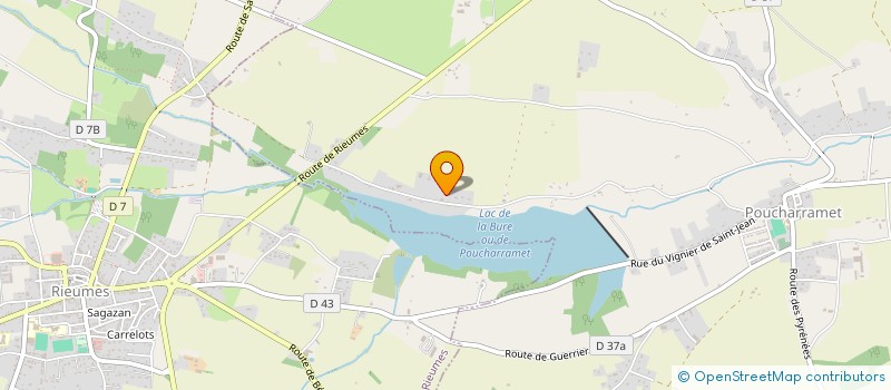 localisation de l'entreprise MAZAL  POUCHARRAMET