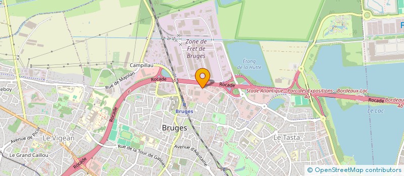 localisation de l'entreprise MAZAL à BRUGES