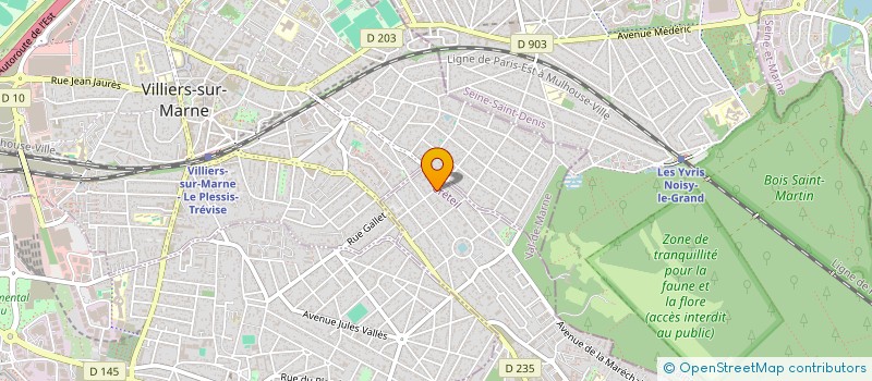 localisation de l'entreprise MAZAL  LE PLESSIS-TREVISE