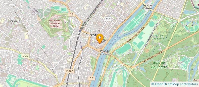 localisation de l'entreprise MAZAL à SURESNES