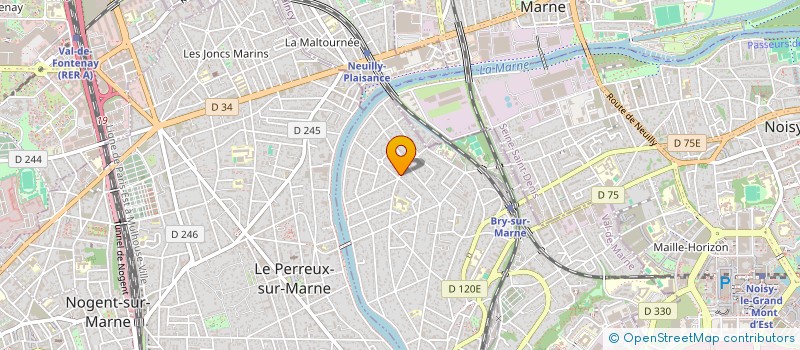 localisation de l'entreprise MAZAL à BRY-SUR-MARNE