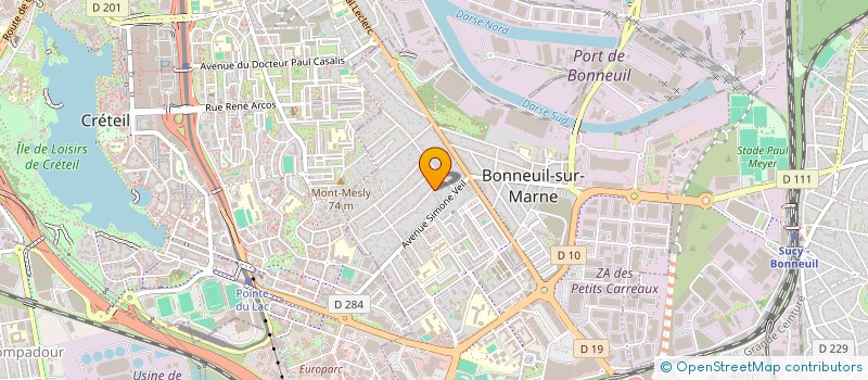 localisation de l'entreprise MAZAL  BONNEUIL-SUR-MARNE