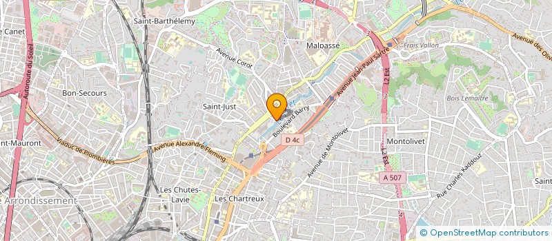 localisation de l'entreprise MAZAL CASH TILLEULS à MARSEILLE