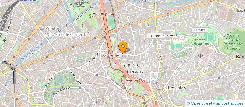 localisation de l'entreprise MAZAL MEDIA à LE PRE-SAINT-GERVAIS