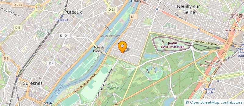 localisation de l'entreprise MAZAL28 à NEUILLY-SUR-SEINE