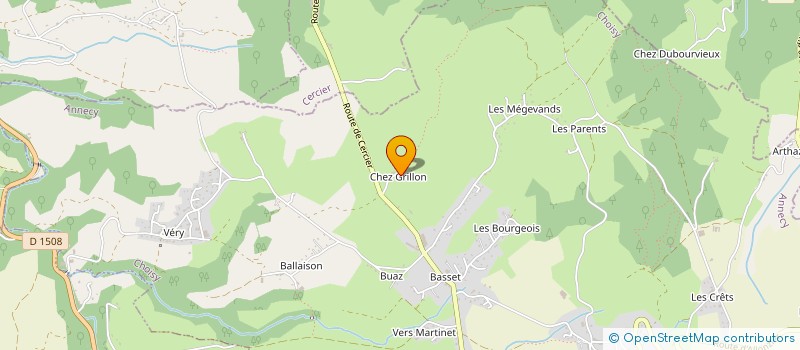 localisation de l'entreprise MAZALAIGUE  CHOISY