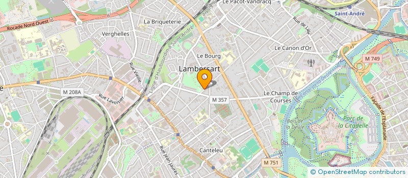 localisation de l'entreprise MAZALE à LAMBERSART