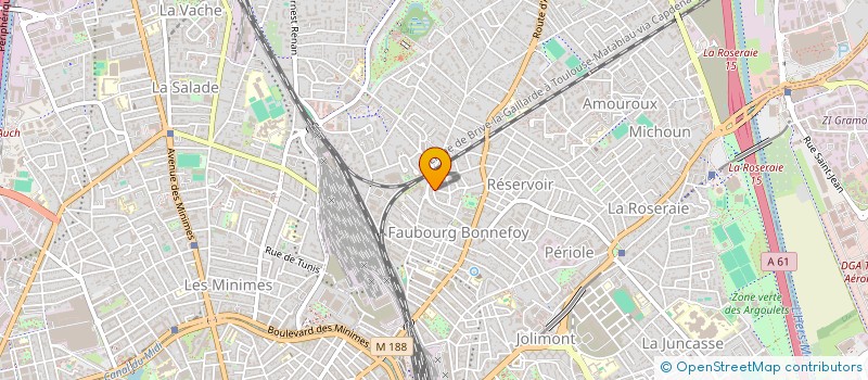 localisation de l'entreprise MAZALMET à TOULOUSE
