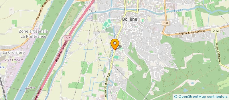 localisation de l'entreprise MAZALOU AVENIR  BOLLENE