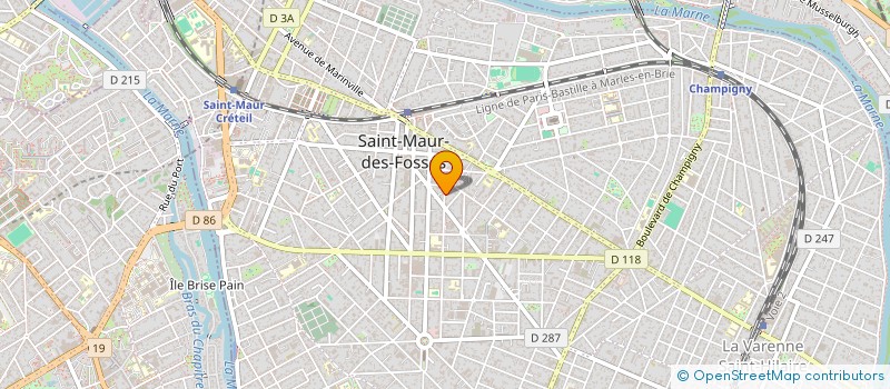 localisation de l'entreprise MAZALT à SAINT-MAUR-DES-FOSSES