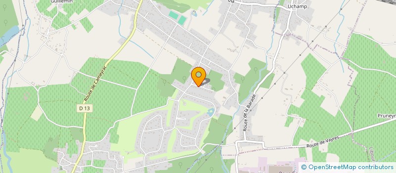 localisation de l'entreprise MAZAN 2C  SAINT-SULPICE-ET-CAMEYRAC