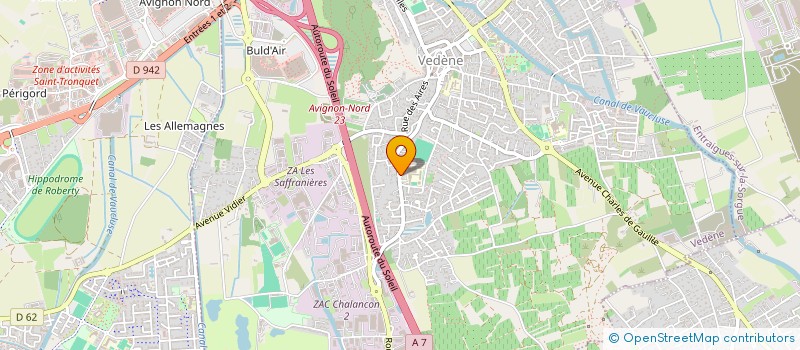 localisation de l'entreprise MAZAN  VEDENE