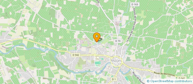 localisation de l'entreprise MAZAN PROD EVENEMENT  MAZAN