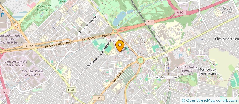 localisation de l'entreprise MAZARA LOCATION  AULNAY-SOUS-BOIS