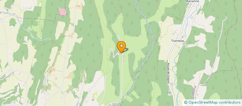 localisation de l'entreprise MAZARD  CREST