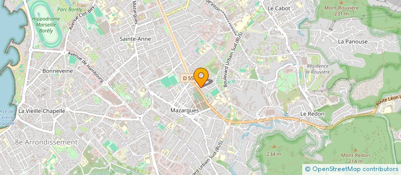 localisation de l'entreprise MAZARGUES AFFAIR à MARSEILLE