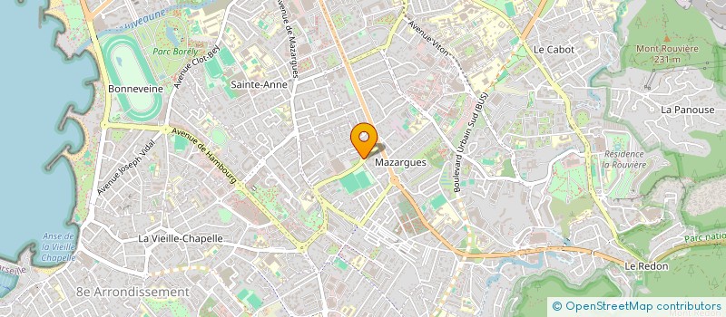 localisation de l'entreprise MAZARGUES ELECTRIC AUTO à MARSEILLE