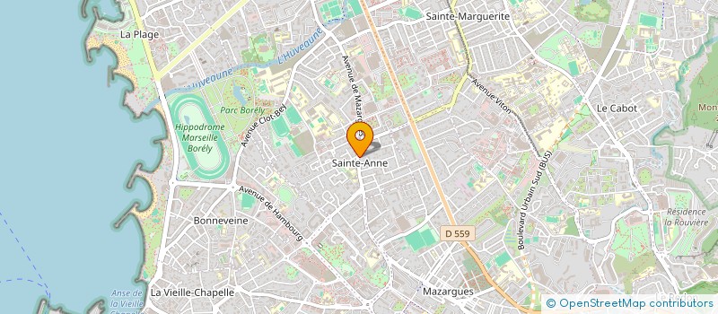 localisation de l'entreprise MAZARGUES PIECES AUTO à MARSEILLE