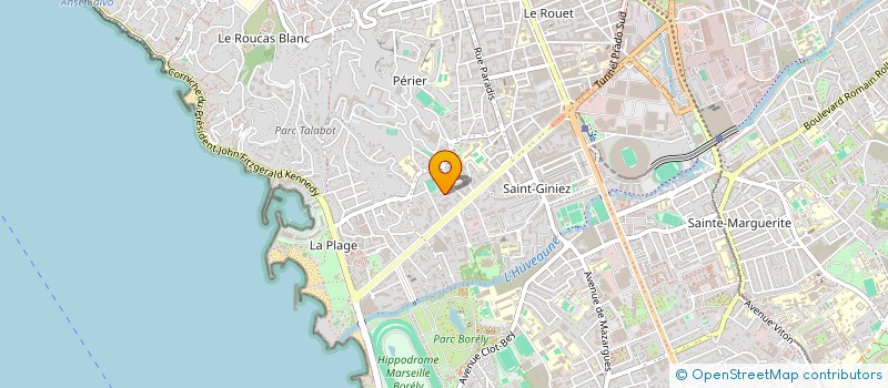 localisation de l'entreprise MAZARIN à MARSEILLE 8EME