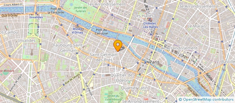 localisation de l'entreprise MAZARINE 007  PARIS