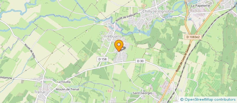 localisation de l'entreprise MAZAROZ  FREBUANS