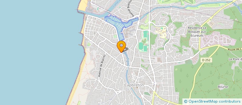 localisation de l'entreprise MAZBUBUFF à CAPBRETON
