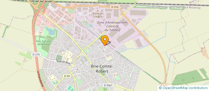 localisation de l'entreprise MAZDRIVE  BRIE-COMTE-ROBERT