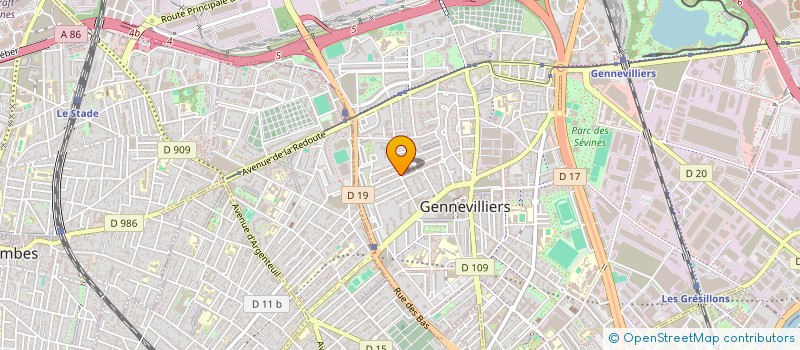 localisation de l'entreprise MAZE DEVELOPMENT HOLDING à GENNEVILLIERS