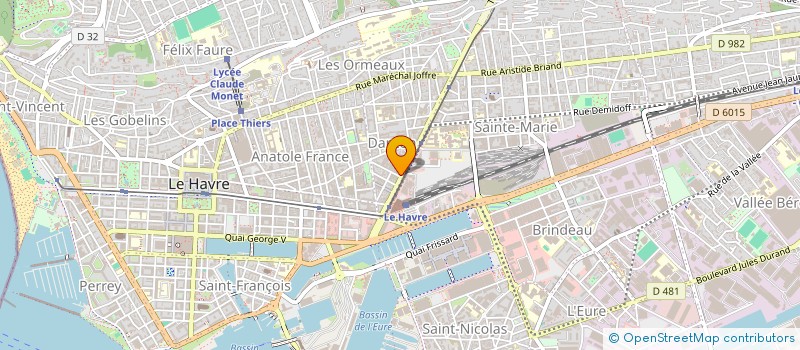 localisation de l'entreprise MAZE-LELIEVRE à LE HAVRE