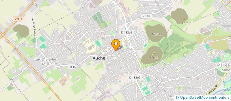 localisation de l'entreprise MAZECO  AUCHEL