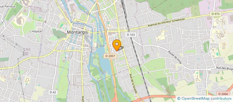 localisation de l'entreprise MAZEL à MONTARGIS