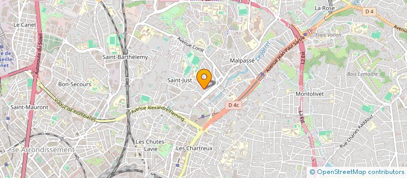 localisation de l'entreprise MAZEL IMMOBILIER à MARSEILLE