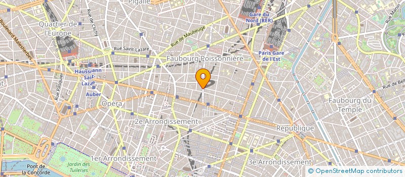 localisation de l'entreprise MAZEL PROTECTION INCENDIE à PARIS