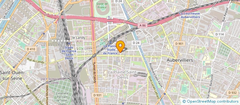 localisation de l'entreprise MAZELGAINES ENTREPRISES à SAINT-DENIS