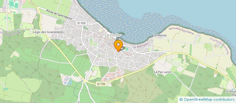 localisation de l'entreprise MAZELLA LAROCHE INDIVISION  LA FLOTTE