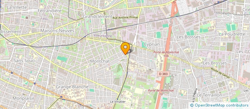 localisation de l'entreprise MAZENOD 2011  LYON