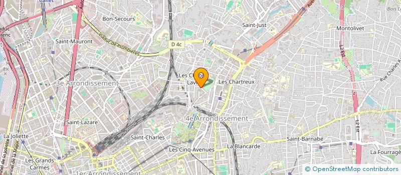 localisation de l'entreprise MAZENODE à MARSEILLE