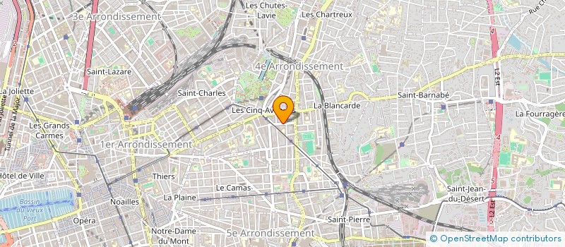 localisation de l'entreprise MAZER SHOP à MARSEILLE