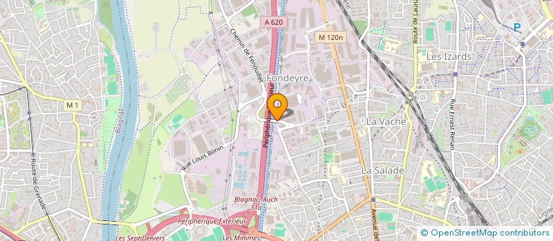 localisation de l'entreprise MAZERIES à TOULOUSE