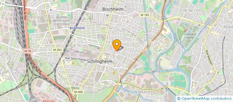 localisation de l'entreprise MAZET & CO à SCHILTIGHEIM