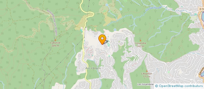 localisation de l'entreprise MAZET SUZON  ROQUEBRUNE-SUR-ARGENS