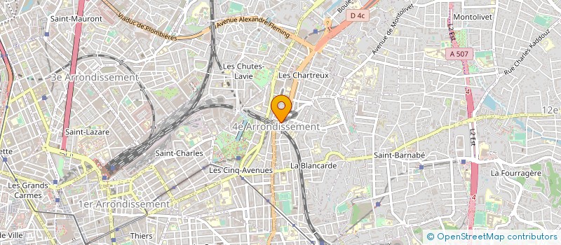 localisation de l'entreprise MAZGANE à MARSEILLE