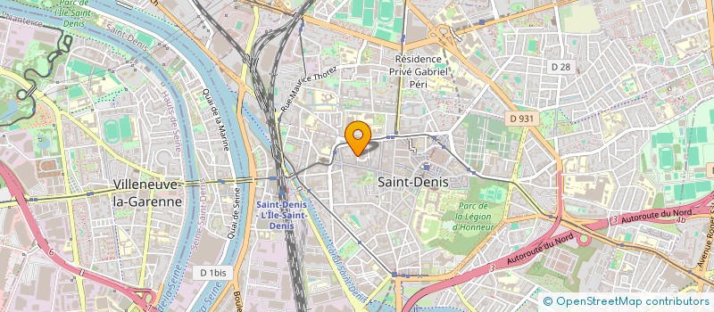 localisation de l'entreprise MAZHAR à SAINT DENIS