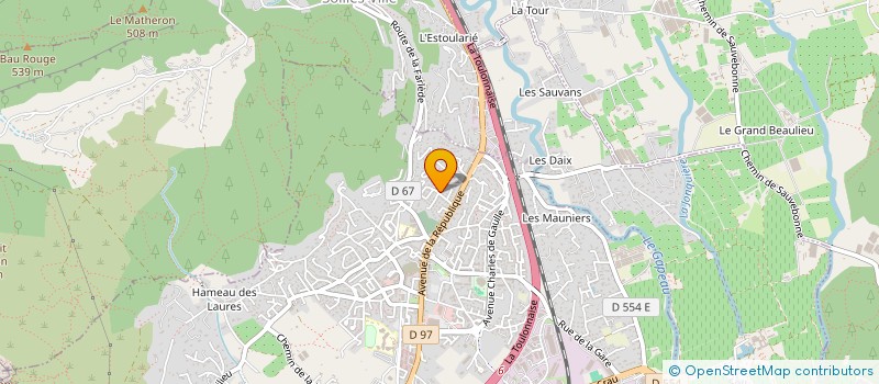 localisation de l'entreprise MAZI  SOLLIES-PONT